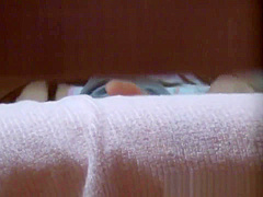 Japanese babe masturbates