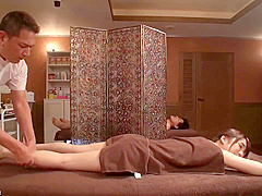 Some girls relax massage