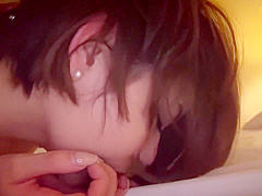 beautiful MILF Rio(Yuzuki Tina), fabulous fellatio and hardcore 3some