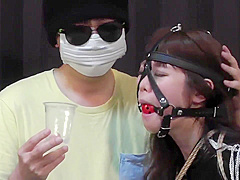 Excellent xxx clip Gagging , take a look