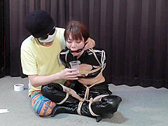 Excellent xxx clip Gagging , take a look