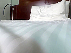 Her gasping voice is sexy!