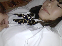 WE HAVE BEEN WEARING OUR OWN UNIFORM ON AN 18 - YEAR - OLD FEMALE