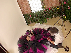 How to fuck pretty girls during wedding picture time!