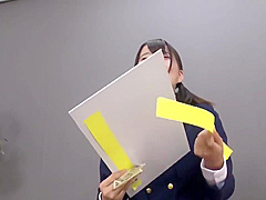 High School blazer uniform Bukkake time !