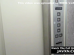 Slutty Japanese teen is having wild sex with her kinky relative, while no one is watching them