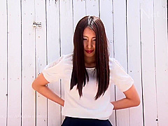 Slender Beauty Nervous Shoot