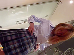 Av Absolutely Beautiful Girl Haruka Chan It Is Unjustified Shaving Unauthorized In This Time With J System Uniform