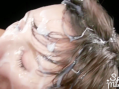 Maries Sticky Bukkake Facial