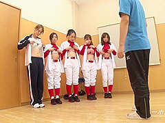 Softball Club Special Training Camp Imamachio Special Training Yume Mituki Shizuki Shiraishi Yuna