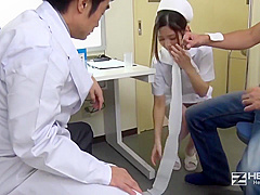 Anna Kimijima Submissive Nurse And Perverts