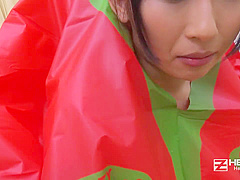 Yui Misaki Dirty Play With A Carrot