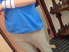 Asian brunette is sucking cock free of any charge, just because she likes doing it