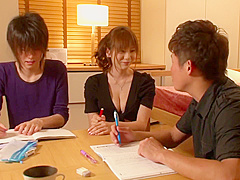 Yuma asami are tempted to h cup tutor teacher