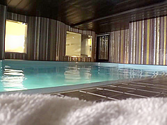 Punishment Clitoris On The Side Of The Pools Pleasant Feeling A Cheek A Face Hidden Mouthful Mutsuri Nympho Daughter