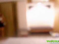 Small titted, Asian slut is getting fucked free of charge and screaming from pleasure while cumming