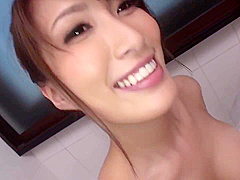 Mizuki Yume Drinking With Busty Beauty