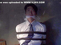 Sweet, Asian brunette, is getting fucked in the basement and moaning from pleasure while cumming