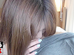 Crazy xxx scene Brunette best uncut