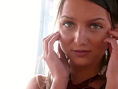 Young girl has anal sex on the public bus