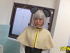 [二代目つば飲みおじさん] 43歳アスペ男 Gカップ低身長レイヤー19歳【イラマ便所SEX唾飲みDキス体液パイズリ】強制ドM調教2本立てSP