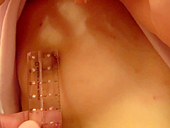 Class Of Health And Physical Education In Gym Clothes W Nipple Areola And Pussy Measurement W Rubber Immediately Removed Raw Saddle