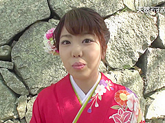 Asian with a hairy pussy gets it all