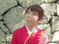 Asian with a hairy pussy gets it all