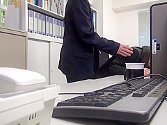 New Japanese secretary got drunk and raped in the office by a kinky co worker