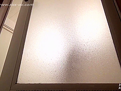 Sexy Asian surprised by a dick after a shower