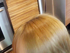 Cute Japanese Roommate getting Fucked in the Kitchen before Breakfast - TokyoDiary