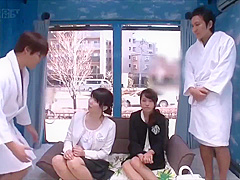 Japanese ladies are visiting a special spa, every once in a while, just to get fucked