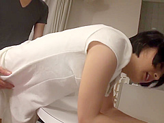 Japanese milf is moaning while getting fucked very hard, because it feels better than anything else