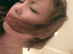 Masami Cute Girl With Diminutive Boobs Gets Cream Pie