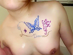 Asian with sexy lingerie under her pantyhose