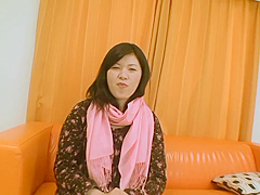 Sextoy masturbation for this sweet oriental