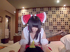 hiyo nishizuku sex cosplay reimu tohou