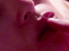 Horny guy is fucking his hot step- mom in the middle of the night and enjoying it