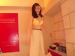 Was Struck In A Convex Shape And Rolled Massive Cum Shot On Shaved Pussy Of Active Idol