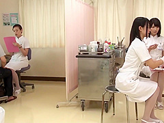 FHD 橘花音,白咲碧 - 性交クリニック特別版 真正中出し性交で暴発改善！早漏治療専門 [SDDE-413]