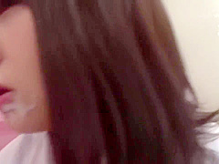 Japanese brunettes arent lesbians, but they like to make love with each other, quite often