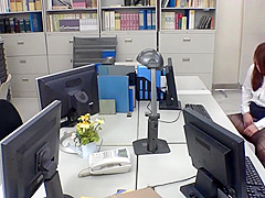 Beautiful Japanese Office Lady