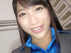 Blue Satin Blouse Bukkake