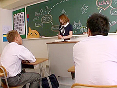 Very beautiful young teacher Rio(Yuzuki Tina) temptation fuck 01