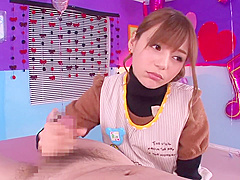 cute Japanese chick Rio(Yuzuki Tina), in adult kindergarten double cumshot