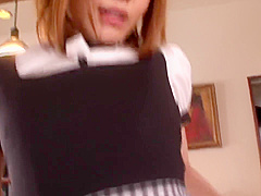 cute maid Rio(Yuzuki Tina) ,hardcore sex spanking acme 01