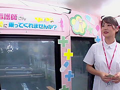 DVDMS-481 一般男女モニタリングAVxマジックミラー便コラボ企画 心優しい現役看護師さん お昼休み中に癒しの手コキとフェラで男性たちの溜まった