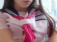 日向坂４６ 松田好花似の黒髪少女