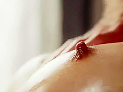 Abella Danger Gets A Hot Oil Rubdown