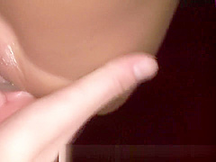 Young japanese slut giving head